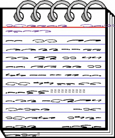 Jungle Bloods Swash Regular animated font preview