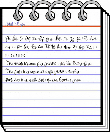 Just Love Regular animated font preview Just Love Regular animated font preview