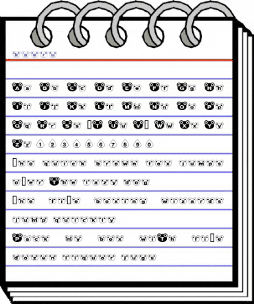 kaeru Regular animated font preview