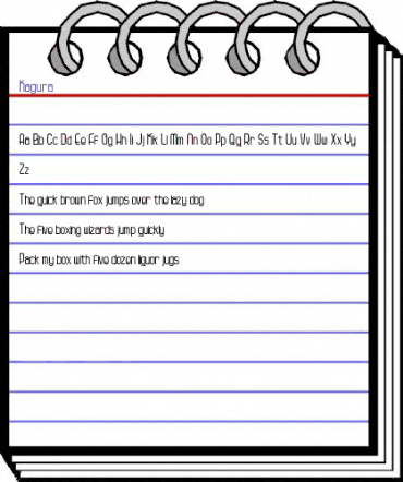 Kagura Regular animated font preview Kagura Regular animated font preview