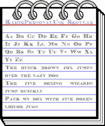 KahirPersonalUse Regular animated font preview KahirPersonalUse Regular animated font preview