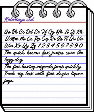 Kalamaya old Regular animated font preview Kalamaya old Regular animated font preview