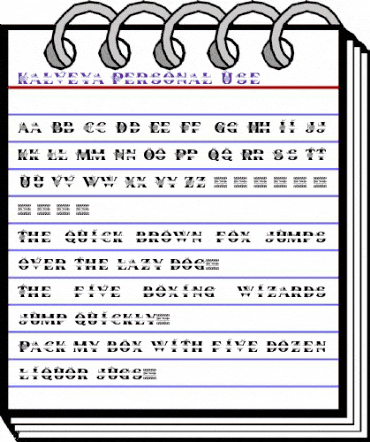 Kalveya Personal Use Regular animated font preview Kalveya Personal Use Regular animated font preview