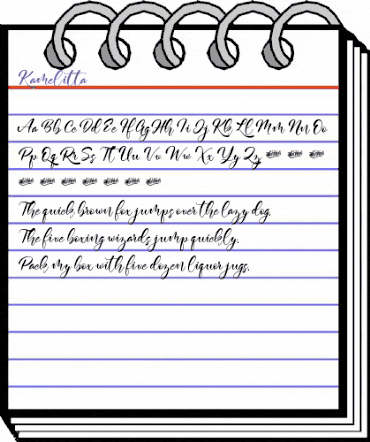 Kamelitta Regular animated font preview Kamelitta Regular animated font preview