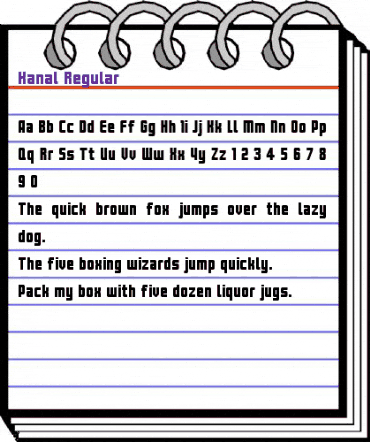 Kanal Regular animated font preview Kanal Regular animated font preview