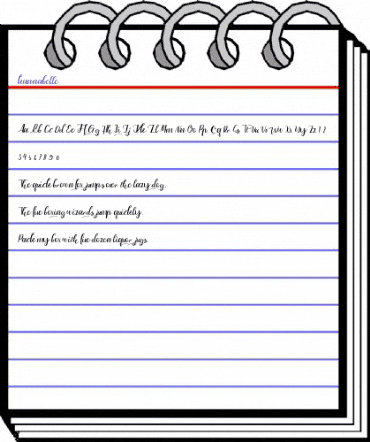 kannabelle Regular animated font preview