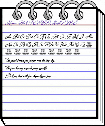 Kanvas Black PERSONAL USE Regular animated font preview Kanvas Black PERSONAL USE Regular animated font preview