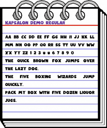 Kapsalon DEMO Regular animated font preview Kapsalon DEMO Regular animated font preview