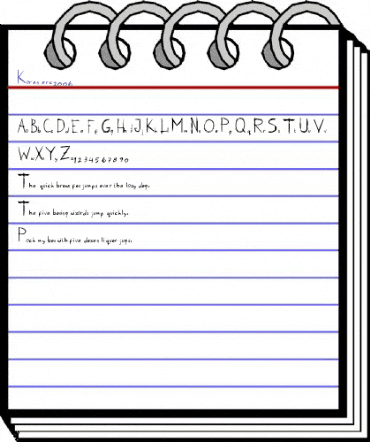 Karen_erc_2006 Regular animated font preview Karen_erc_2006 Regular animated font preview