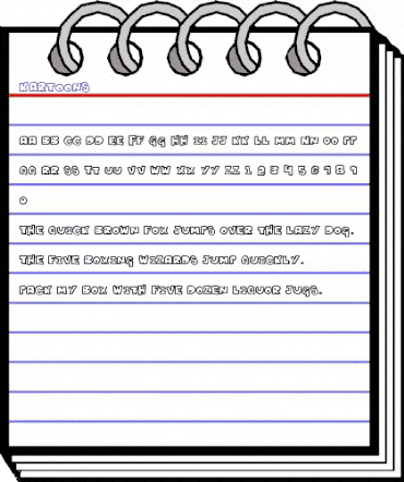 Kartoons Regular animated font preview Kartoons Regular animated font preview