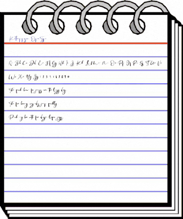 Katampi pisan Regular animated font preview Katampi pisan Regular animated font preview