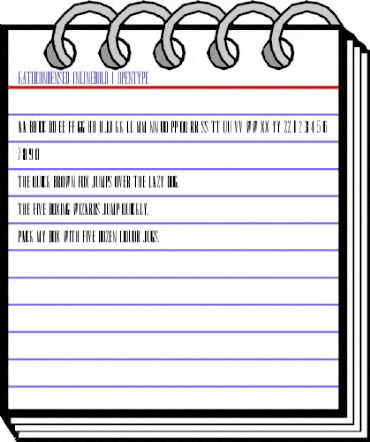 KathCondensed InlineBold animated font preview KathCondensed InlineBold animated font preview