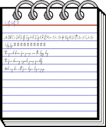 Katty Pretty 1 Regular animated font preview Katty Pretty 1 Regular animated font preview