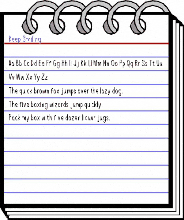 Keep Smiling Regular animated font preview Keep Smiling Regular animated font preview