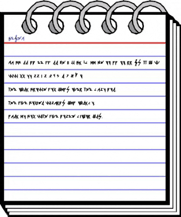 Ke$ha Regular animated font preview