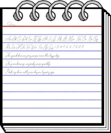 Kelony Regular animated font preview Kelony Regular animated font preview