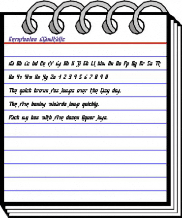 Kernfusion Italic animated font preview Kernfusion Italic animated font preview