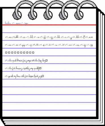 ketika Regular animated font preview ketika Regular animated font preview