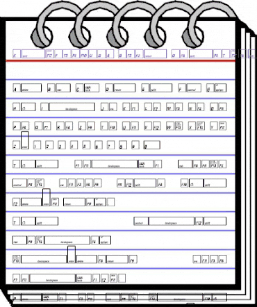 KeyFontUSA-Bold Regular animated font preview KeyFontUSA-Bold Regular animated font preview