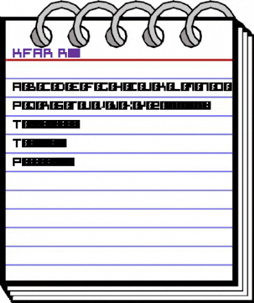 KFAR Regular animated font preview KFAR Regular animated font preview