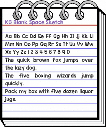 KG Blank Space Sketch Regular animated font preview KG Blank Space Sketch Regular animated font preview