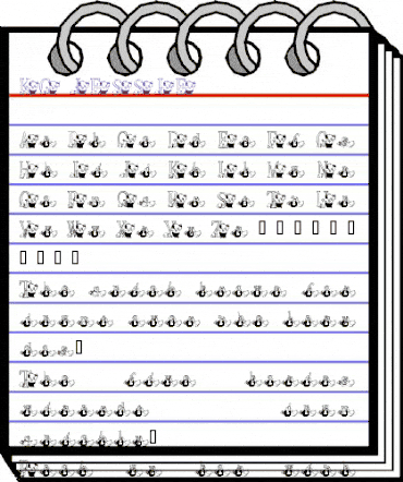 KG JESSIE Regular animated font preview KG JESSIE Regular animated font preview