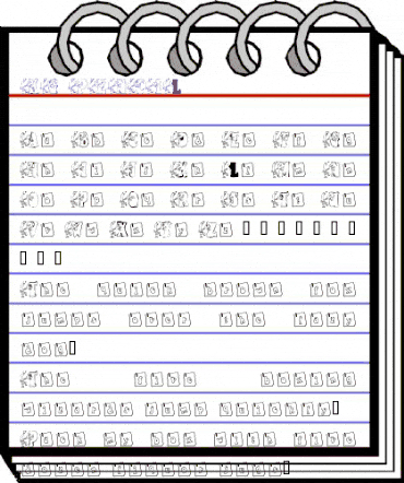 KG PENCIL Regular animated font preview KG PENCIL Regular animated font preview