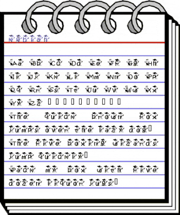 kgblah Regular animated font preview kgblah Regular animated font preview