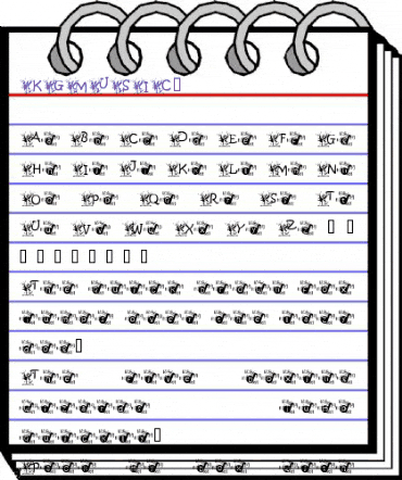 KGMUSIC1 Regular animated font preview KGMUSIC1 Regular animated font preview