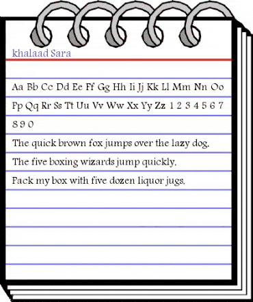 khalaad Sara khalaad Sara animated font preview khalaad Sara khalaad Sara animated font preview