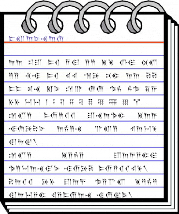 Khosrau Regular animated font preview Khosrau Regular animated font preview