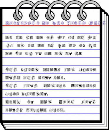 Kidnapped At Old Times Free Six Regular animated font preview Kidnapped At Old Times Free Six Regular animated font preview