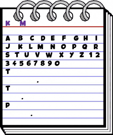 Kids Magazine Regular animated font preview Kids Magazine Regular animated font preview