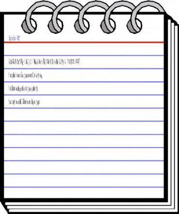 Kinderfeld AOE Regular animated font preview