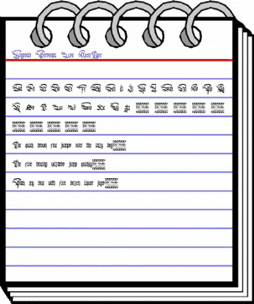 Kingroad Personal Use Regular animated font preview Kingroad Personal Use Regular animated font preview