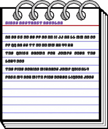 Kings Abstract Regular animated font preview Kings Abstract Regular animated font preview