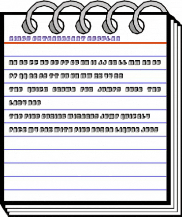 Kings Extravagant Regular animated font preview Kings Extravagant Regular animated font preview