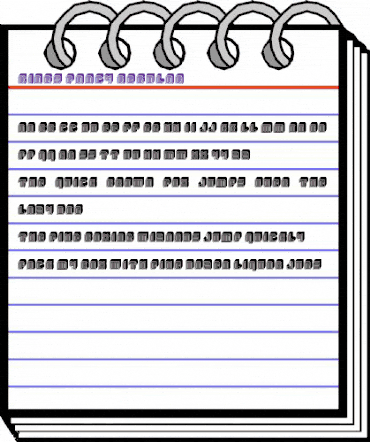 Kings Fancy Regular animated font preview Kings Fancy Regular animated font preview