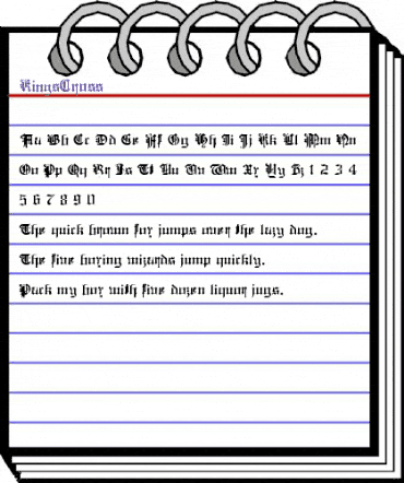 KingsCross Regular animated font preview KingsCross Regular animated font preview