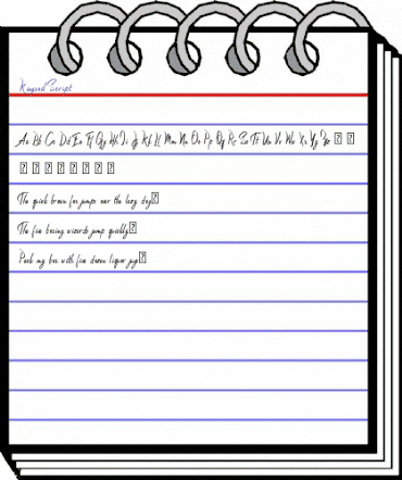 Kingsoil Script Regular animated font preview Kingsoil Script Regular animated font preview