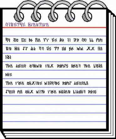 KINGTAG Regular animated font preview