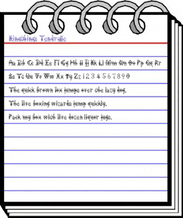 Kingthings Tendrylle Regular animated font preview Kingthings Tendrylle Regular animated font preview