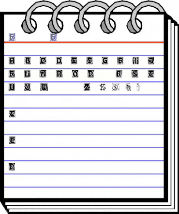 KinigsteinKaps Regular animated font preview