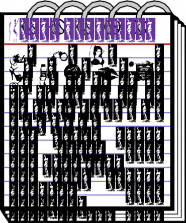 Kinky Valentine Regular animated font preview Kinky Valentine Regular animated font preview