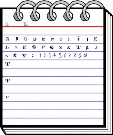 KitschLiebe Italic animated font preview