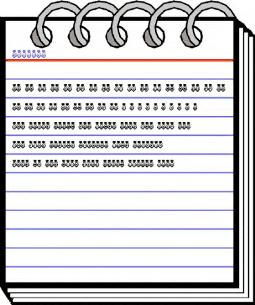 Kitties Regular animated font preview