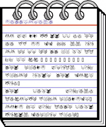 KittyPrint Regular animated font preview