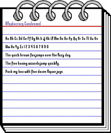 Kleptocracy Condensed Regular animated font preview Kleptocracy Condensed Regular animated font preview