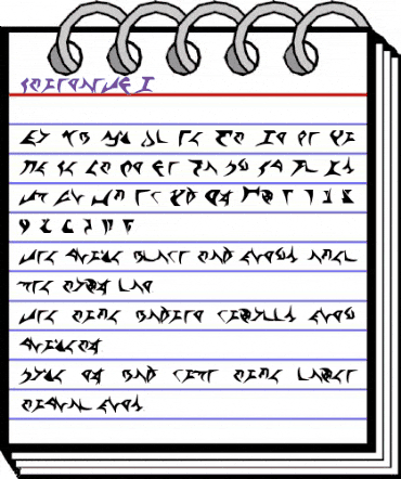 Klingon Regular animated font preview Klingon Regular animated font preview