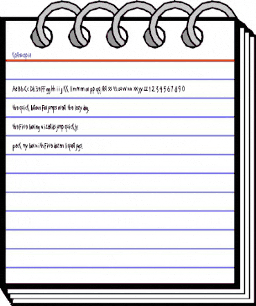 Kornucopia Regular animated font preview Kornucopia Regular animated font preview